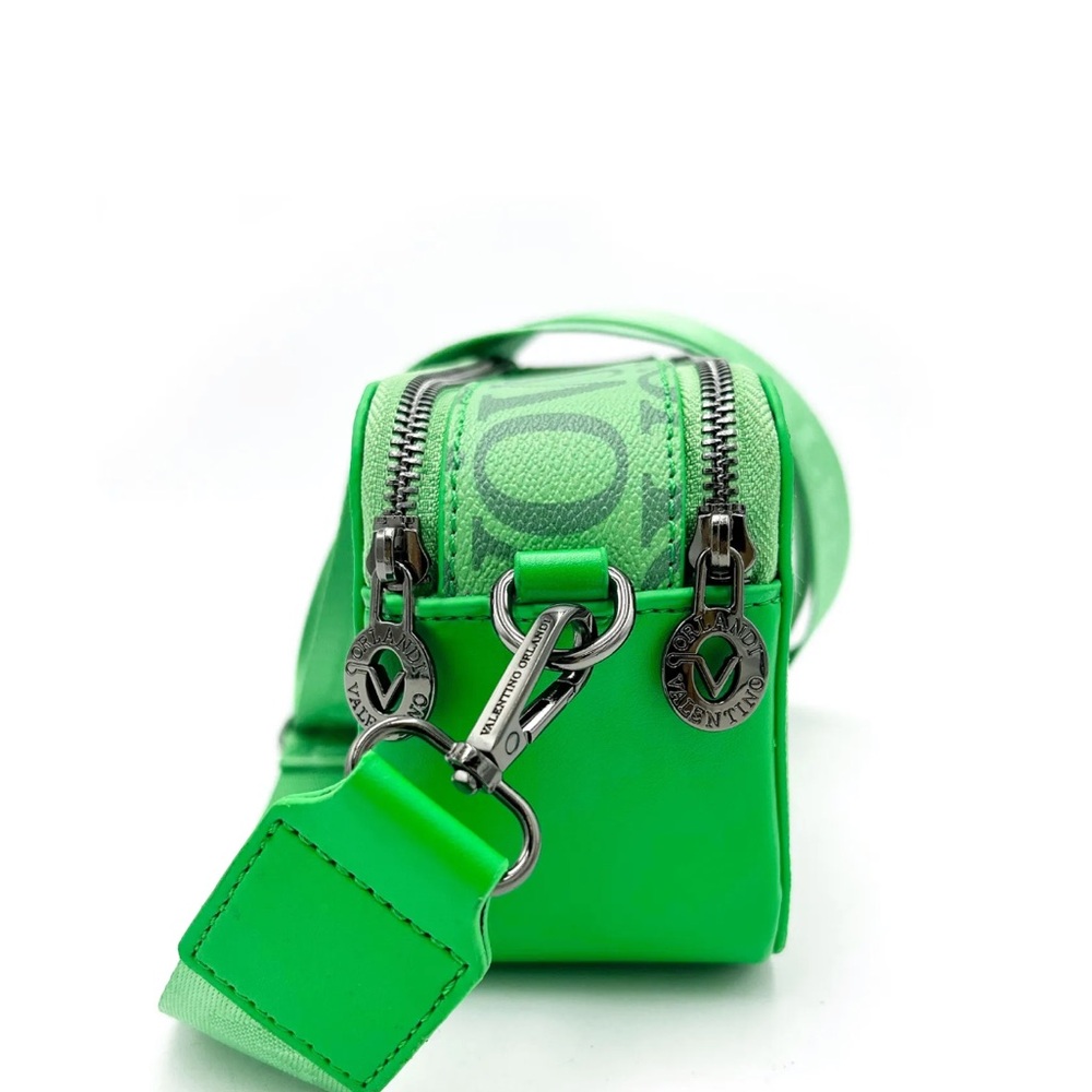 Valentino Orlandi Green Designer Crossbody Camera Bag *NWT* - Picture 2 of 7